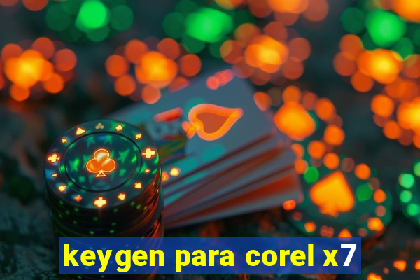 keygen para corel x7